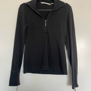 Tommy Hilfiger Black Long Sleeve Top